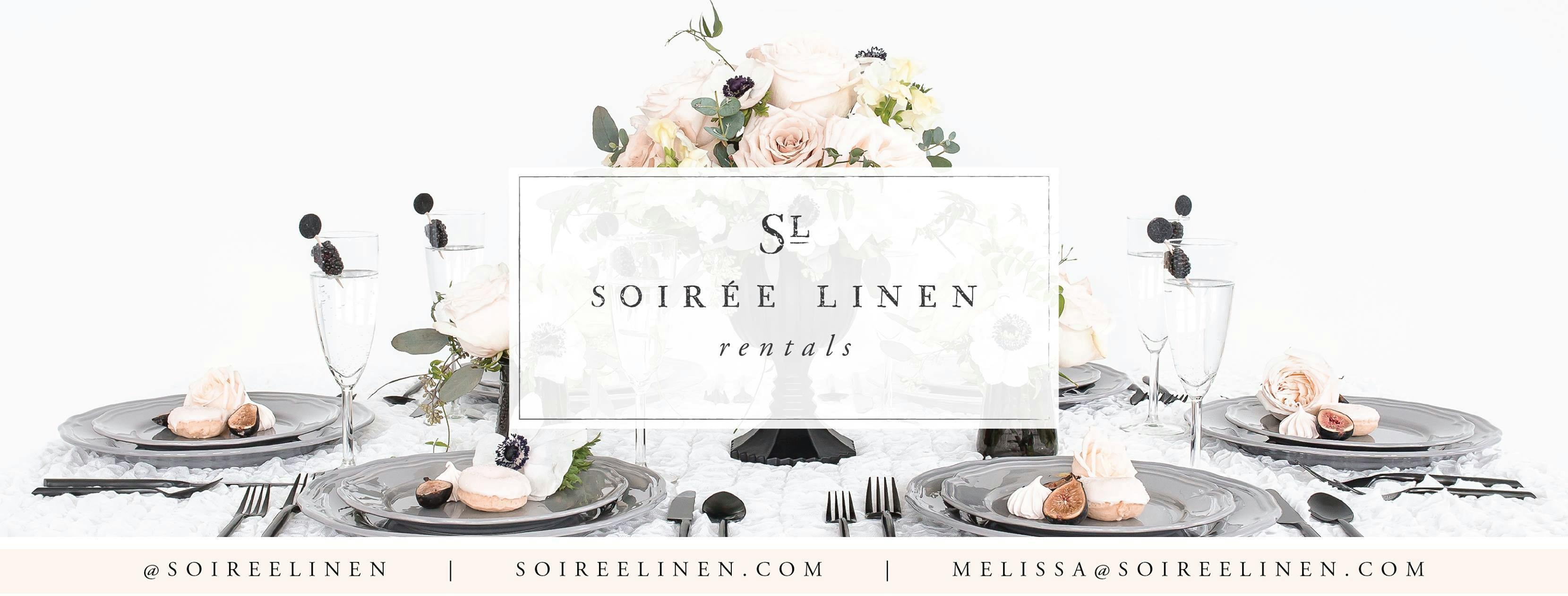 Featured photo from Soiree Linen