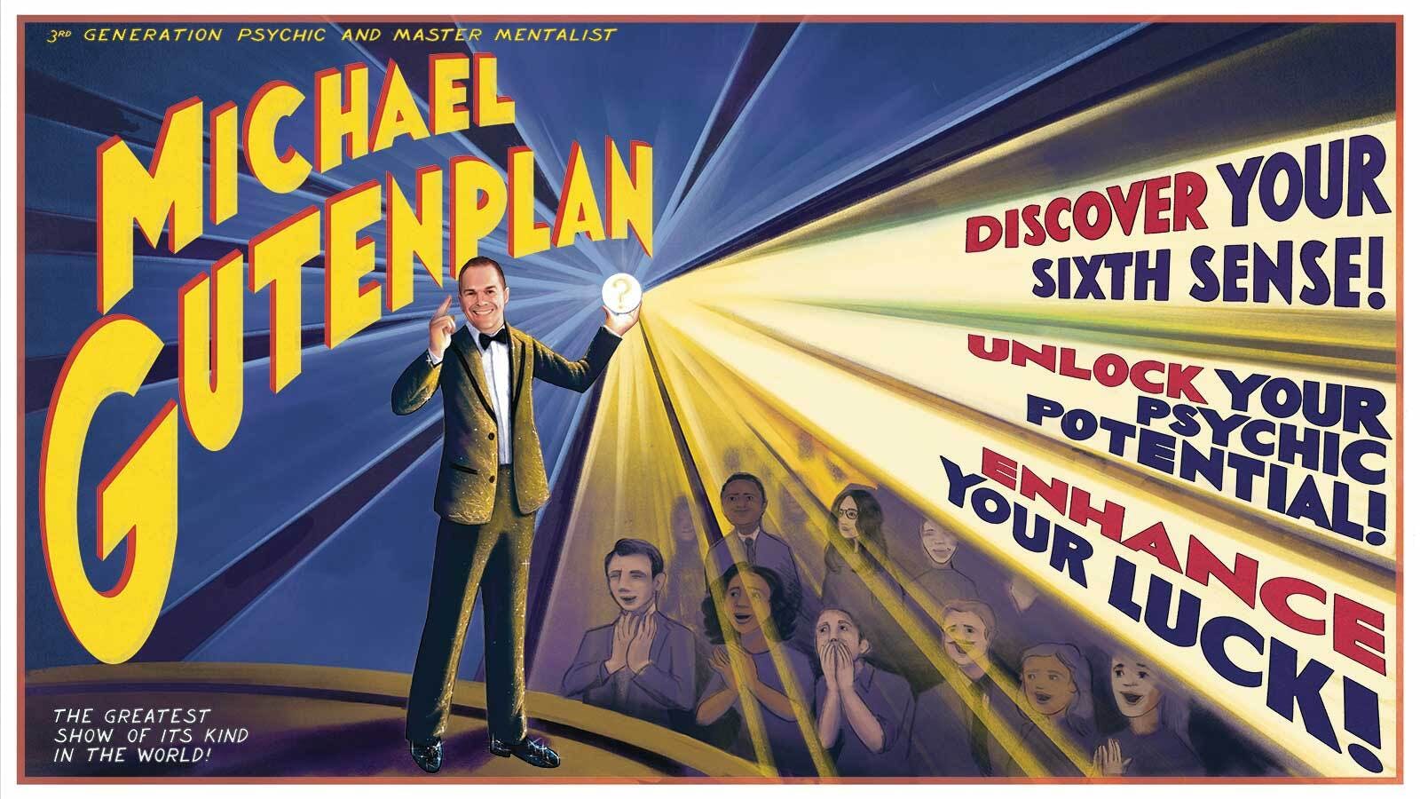 Featured photo from Master Mentalist Michael Gutenplan