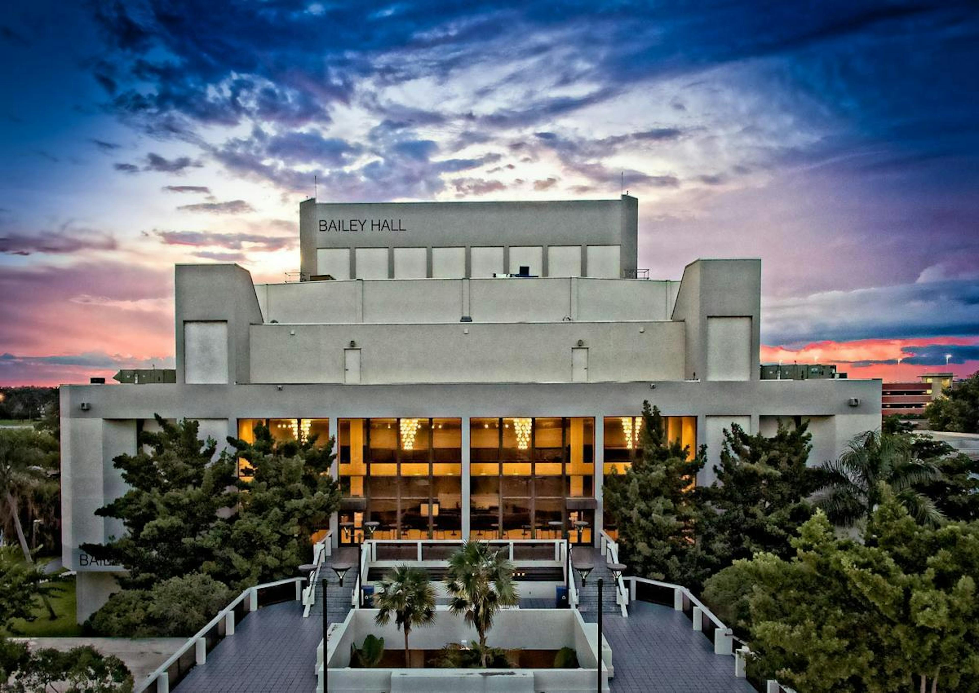 Cover photo of Bailey Hall at Broward College