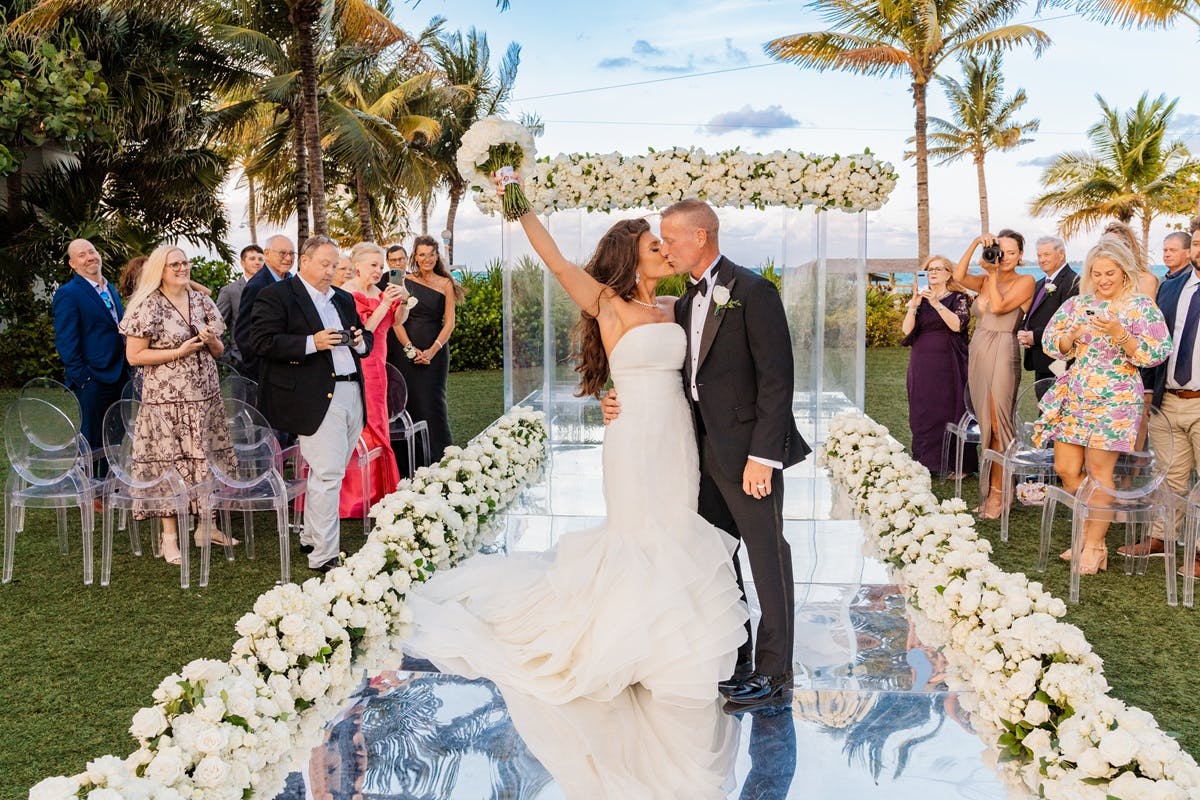 Featured photo from Chic Bahamas Weddings