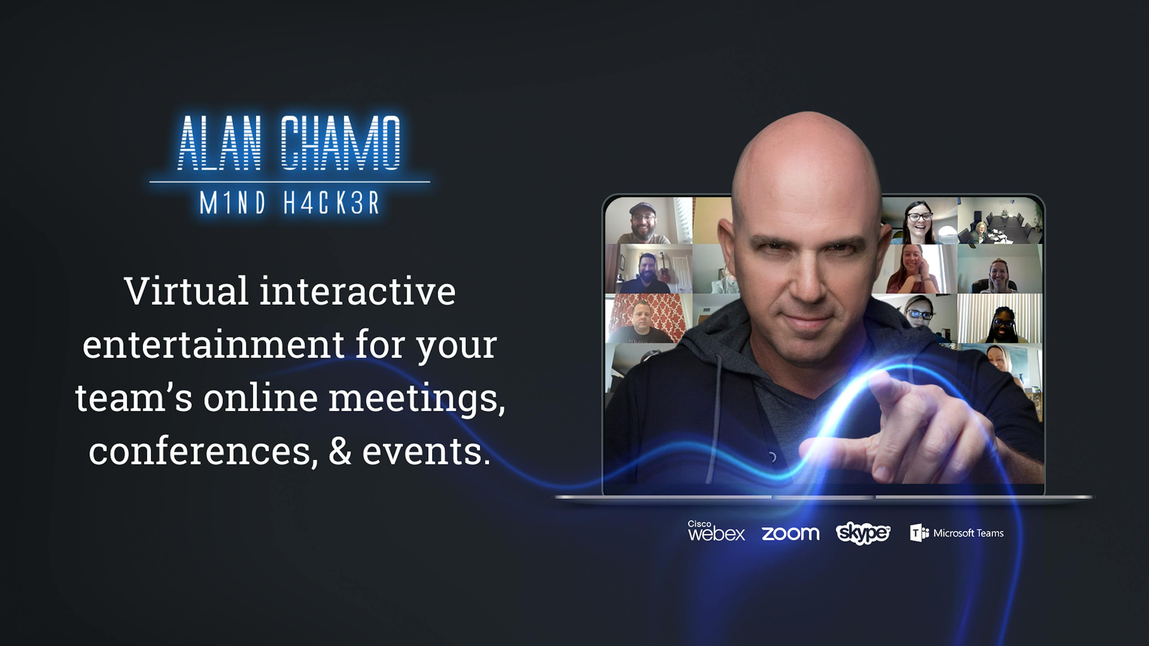 Cover photo of Alan Chamo Master of Mentalism