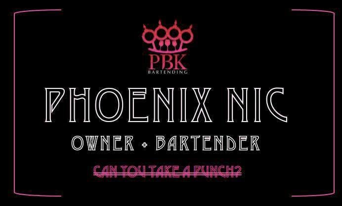 Featured photo from PBK Bartending