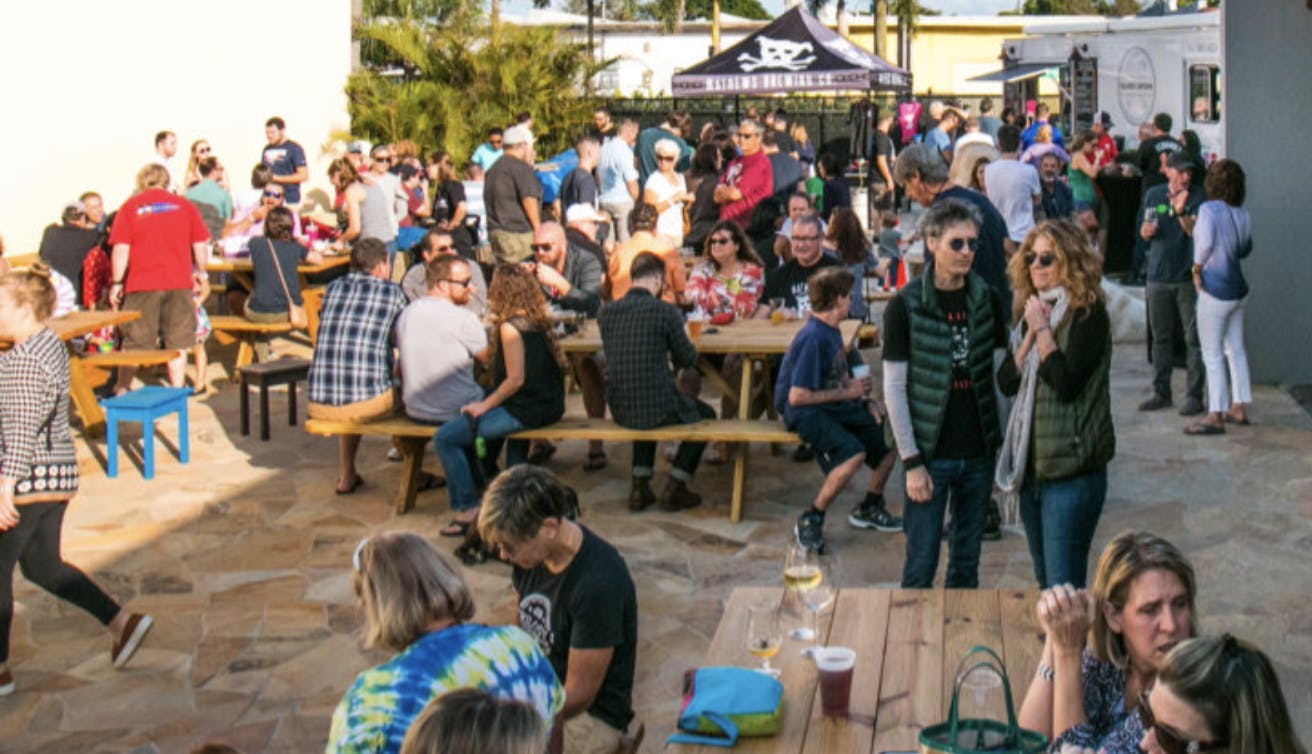 Featured photo from Mathews Brewing Company