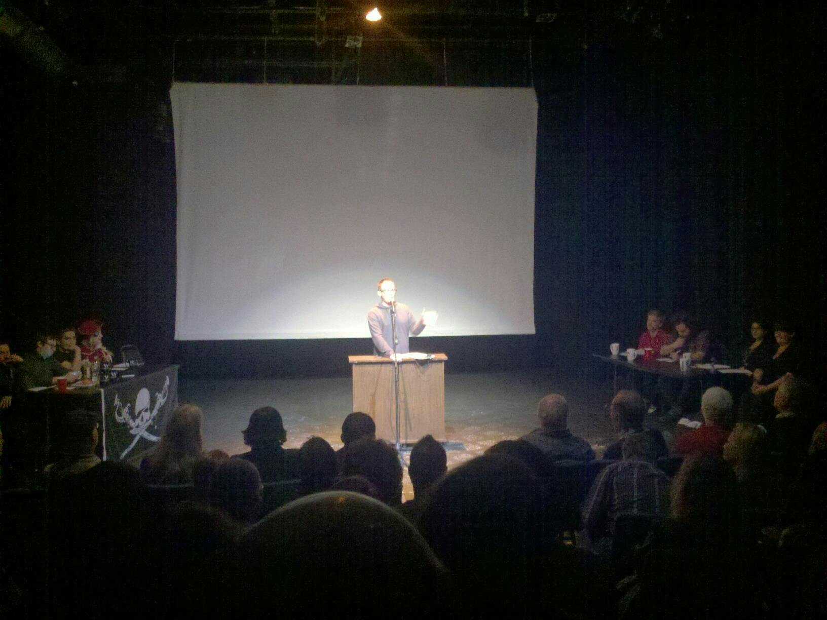 Featured photo from The Buntport Theater