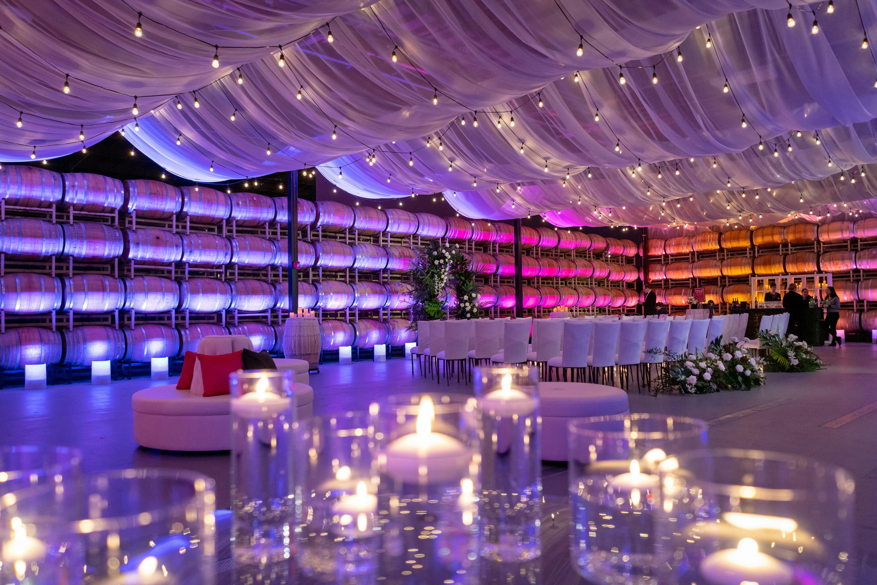 Featured photo from Crimson Haze Event Lighting