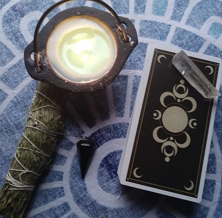 Featured photo from Crescent Moon Tarot