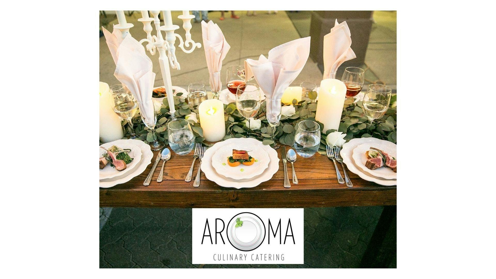 Featured photo from Aroma Culinary Catering