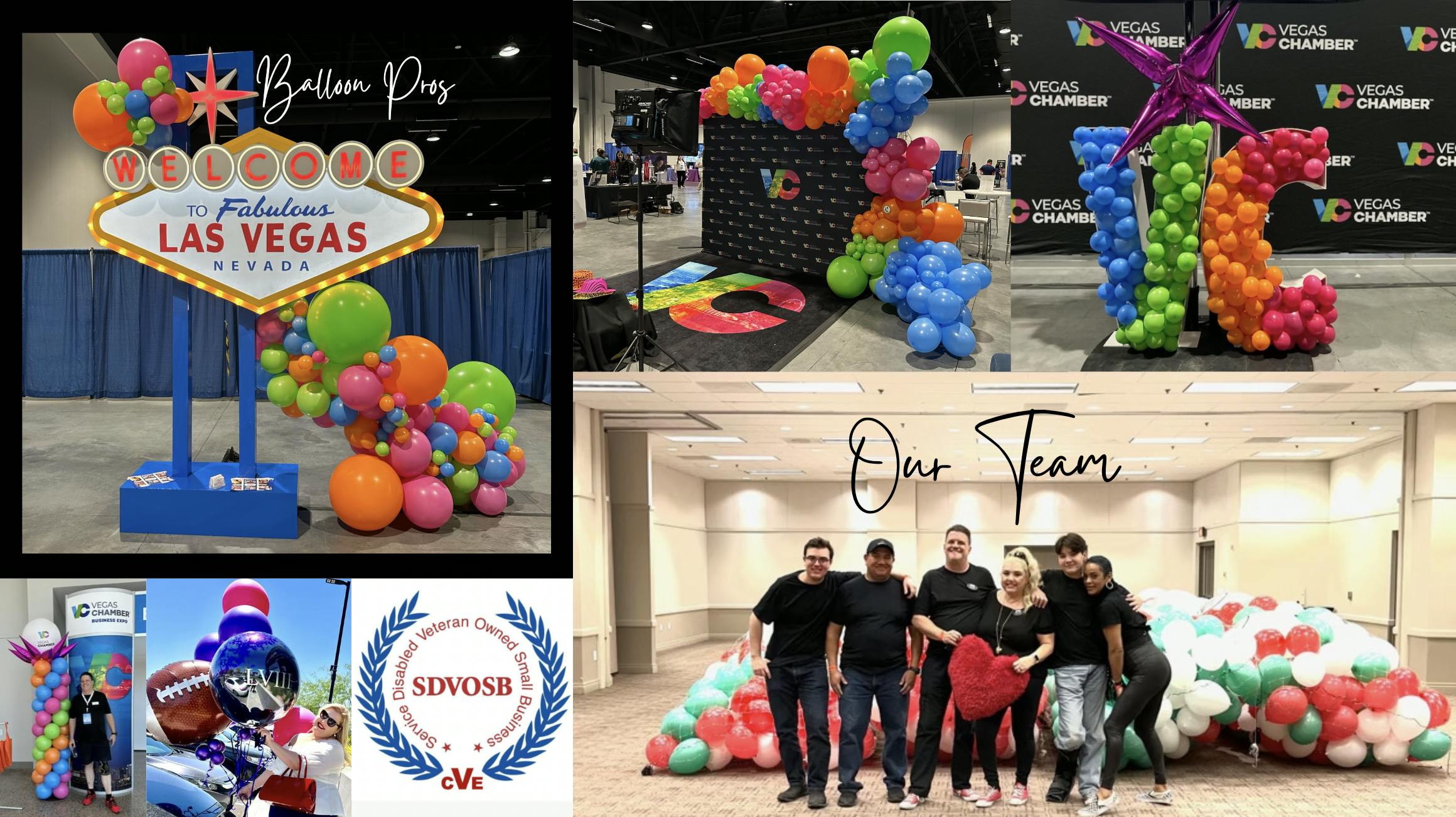 Featured photo from Balloon Pros Las Vegas