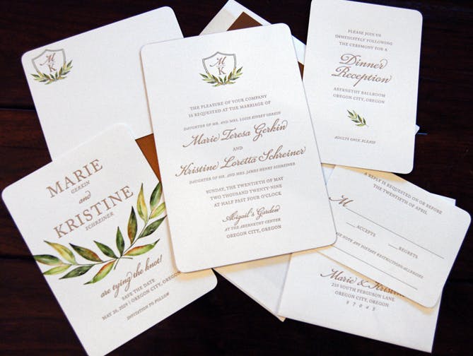 Featured photo from DGZ Invitations and More