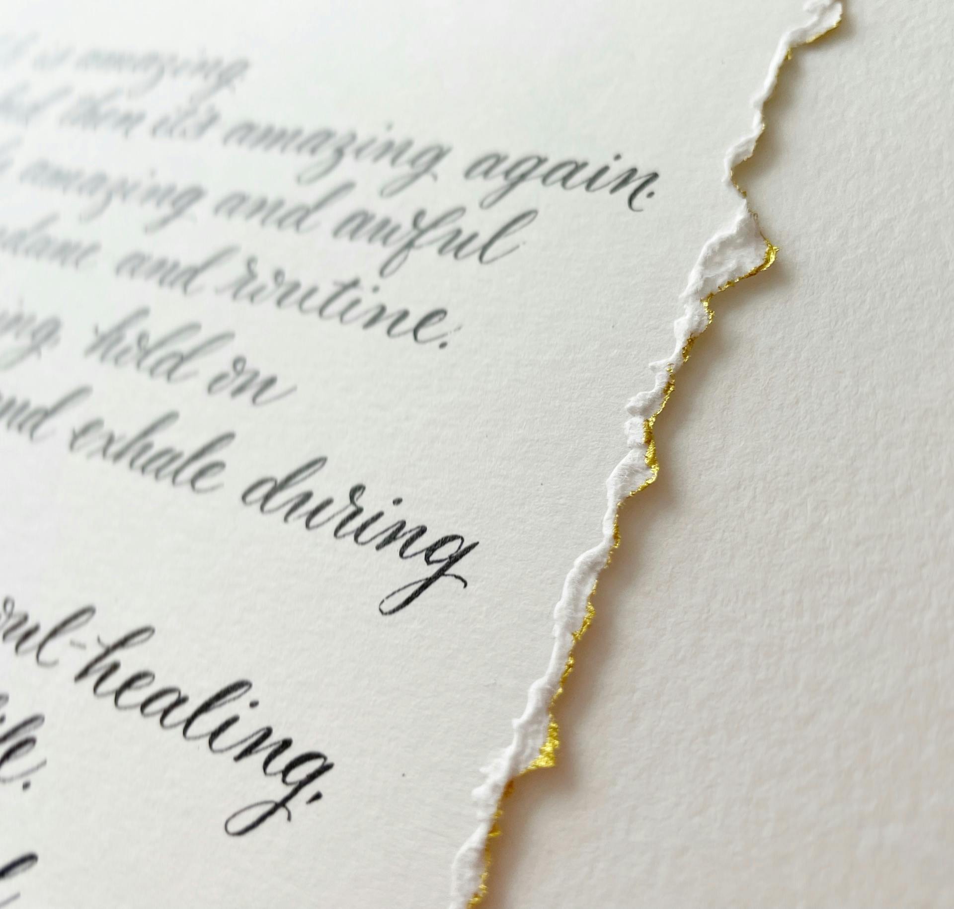Featured photo from Gertie’s Calligraphy, LLC