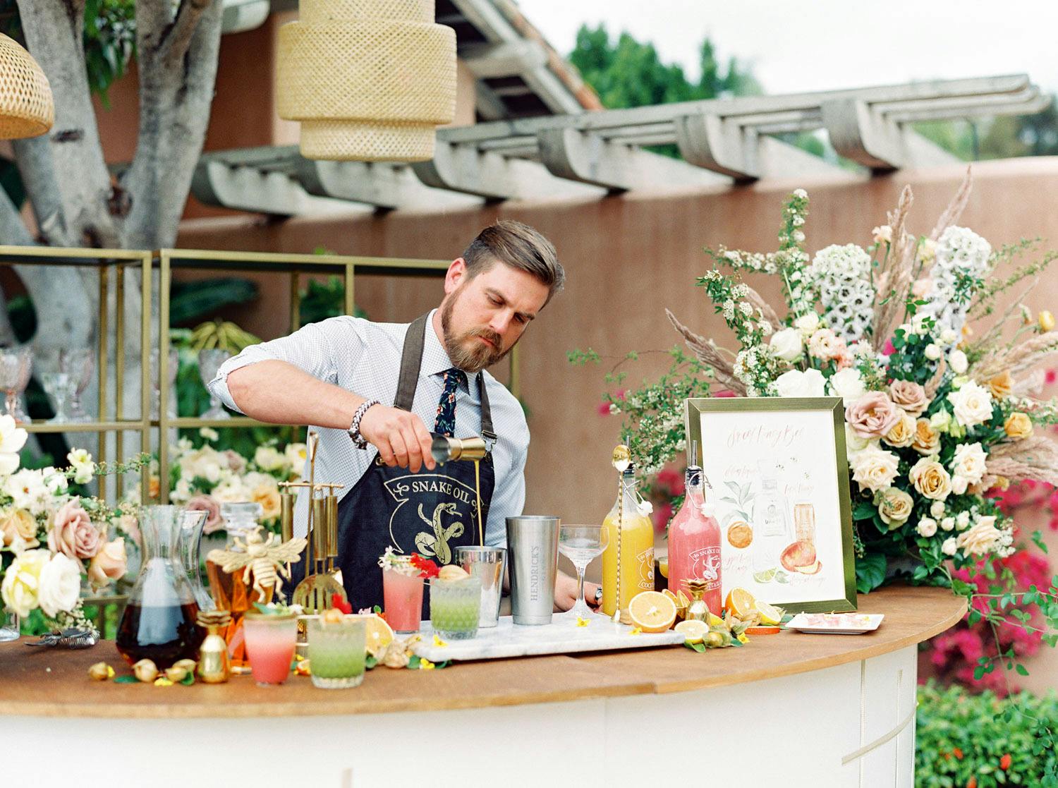 Featured photo from Snake Oil Cocktail Company