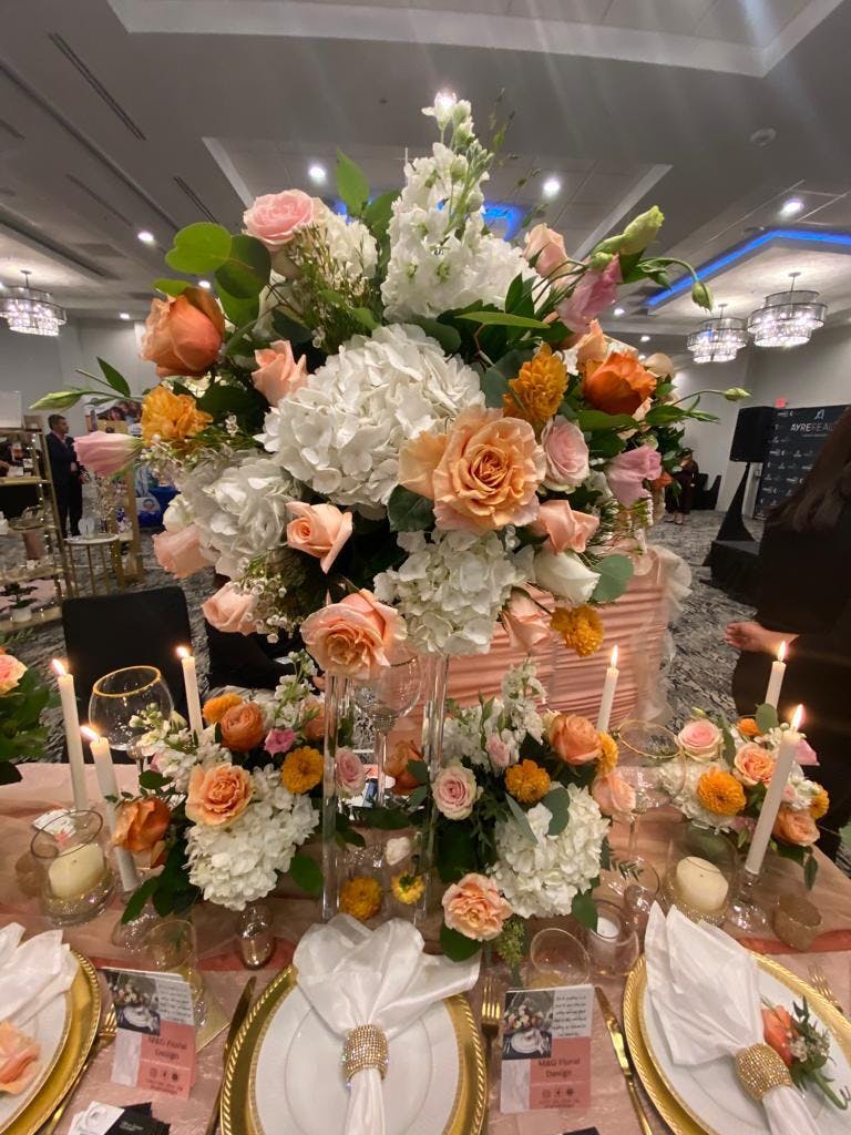 Featured photo from M&G Floral Design
