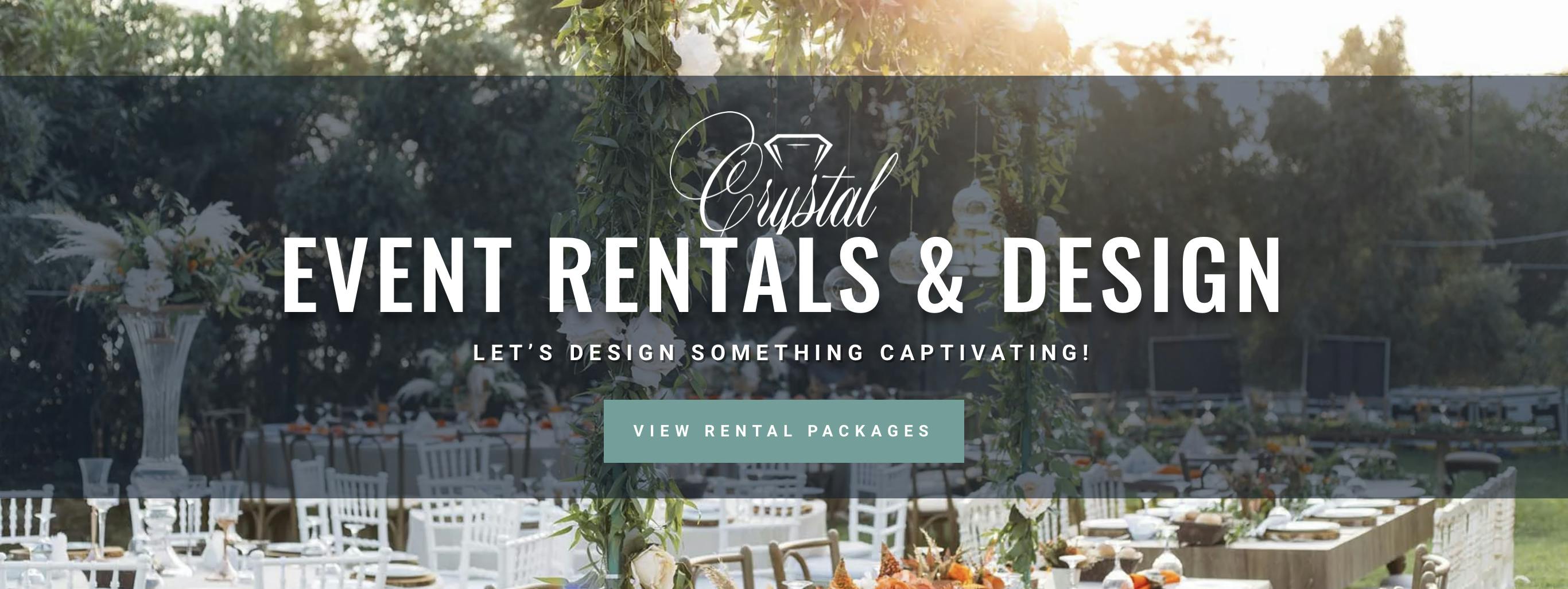 Featured photo from Crystal Event Rentals & Design