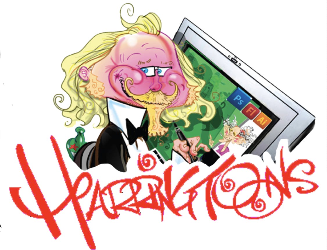 Featured photo from Harringtoons Caricatures and Cartoonist