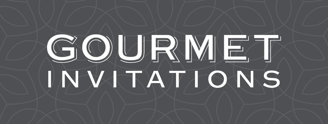 Featured photo from Gourmet Invitations