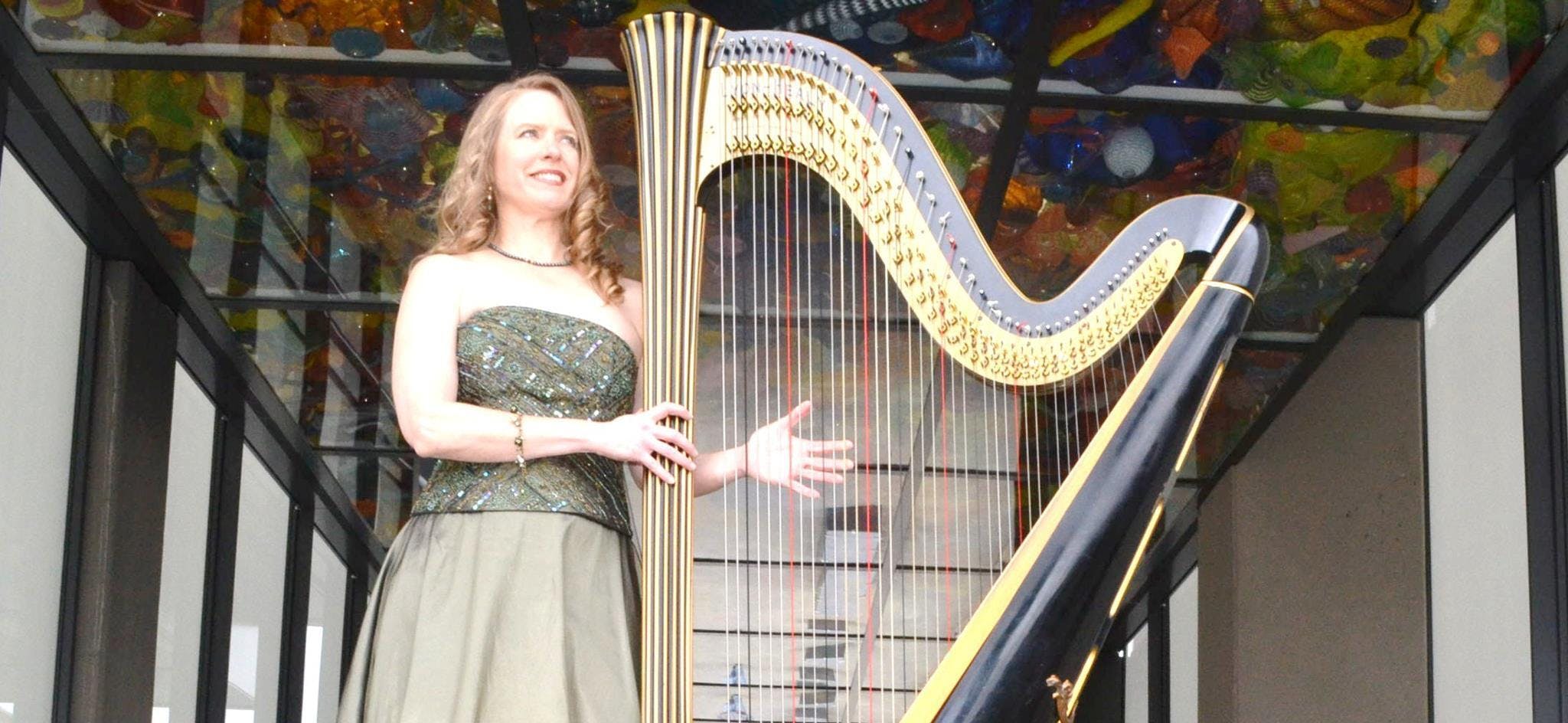 Featured photo from Susan Haas, Pop Harpist