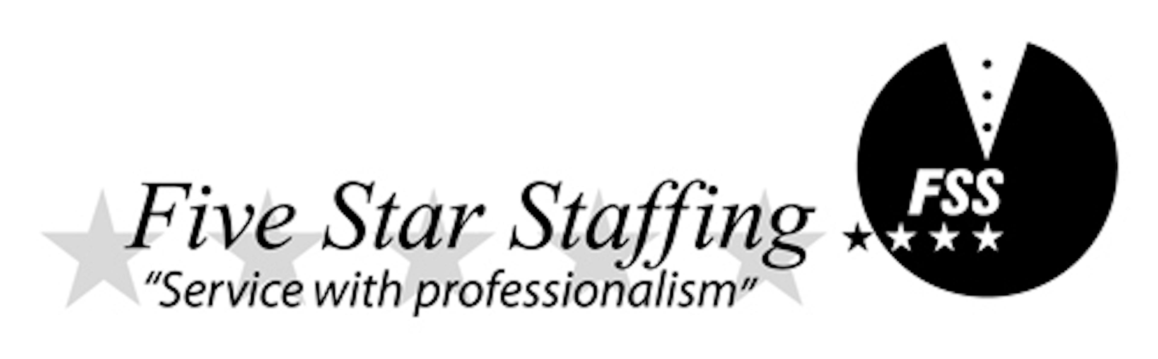 Cover photo of Five Star Staffing - Event and Catering Staff