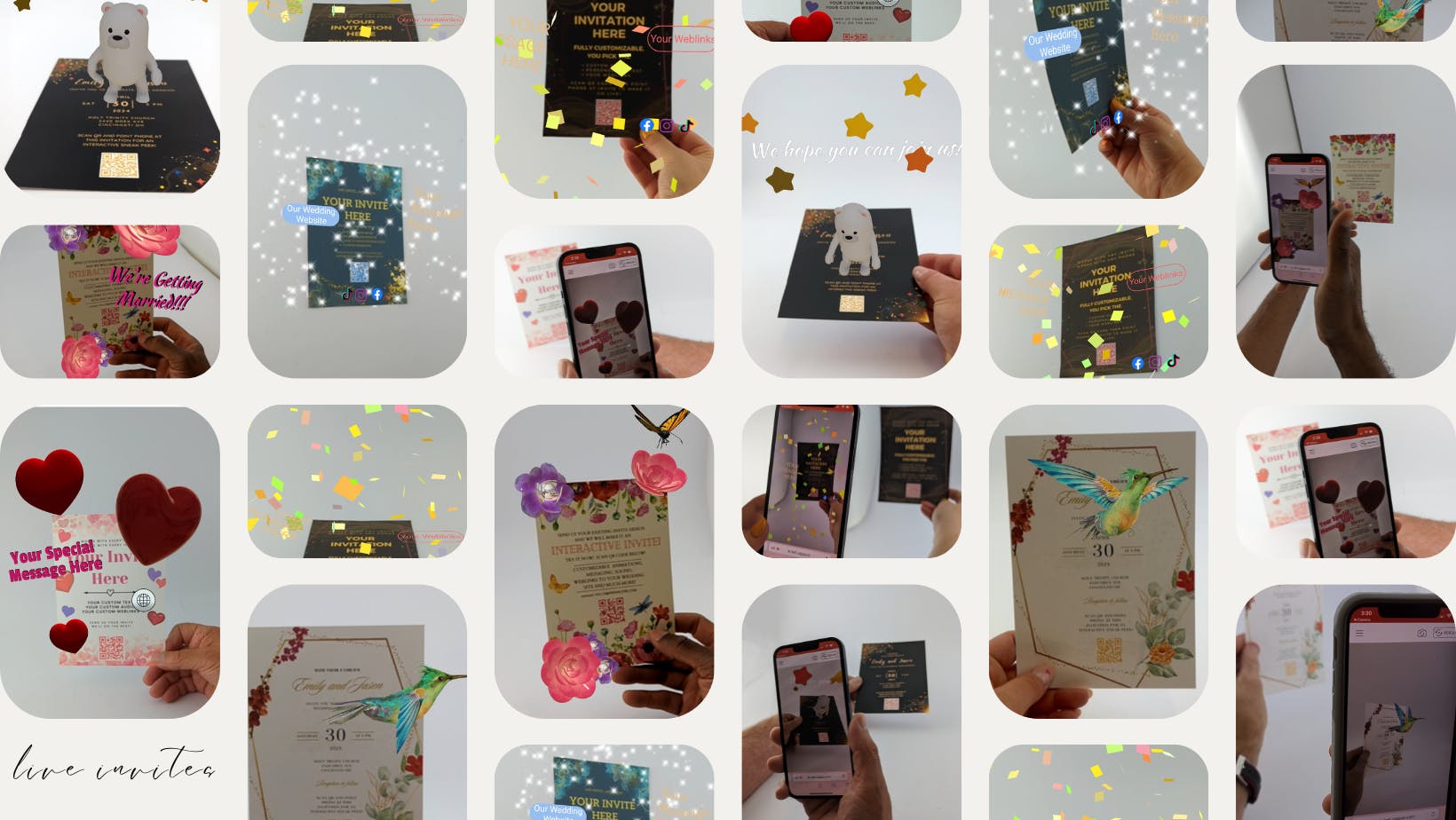 Featured photo from Live Invites