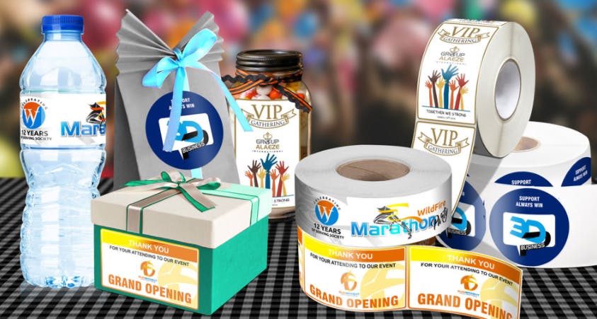 Featured photo from Cut Sheet Labels - Custom Labels