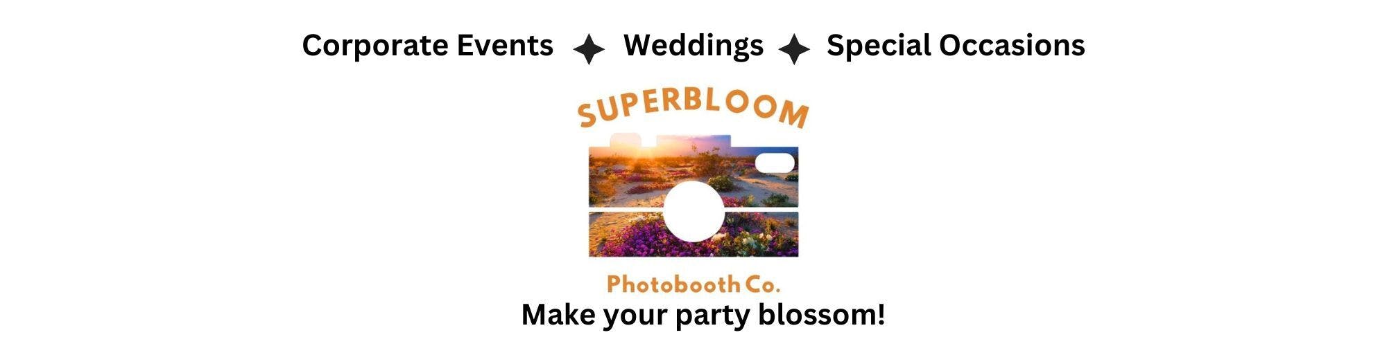 Featured photo from Superbloom Photobooth Co.