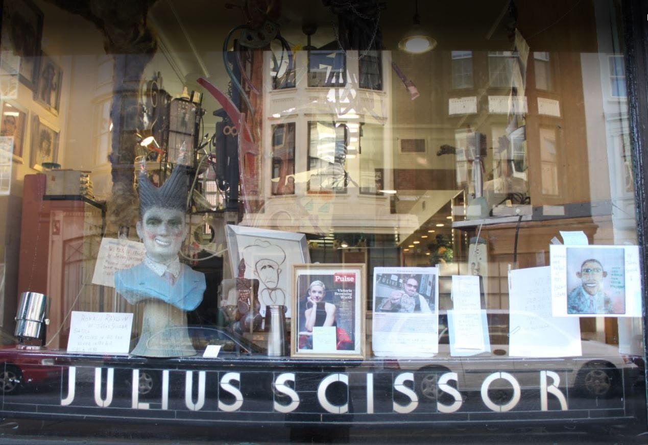 Featured photo from Julius Scissor