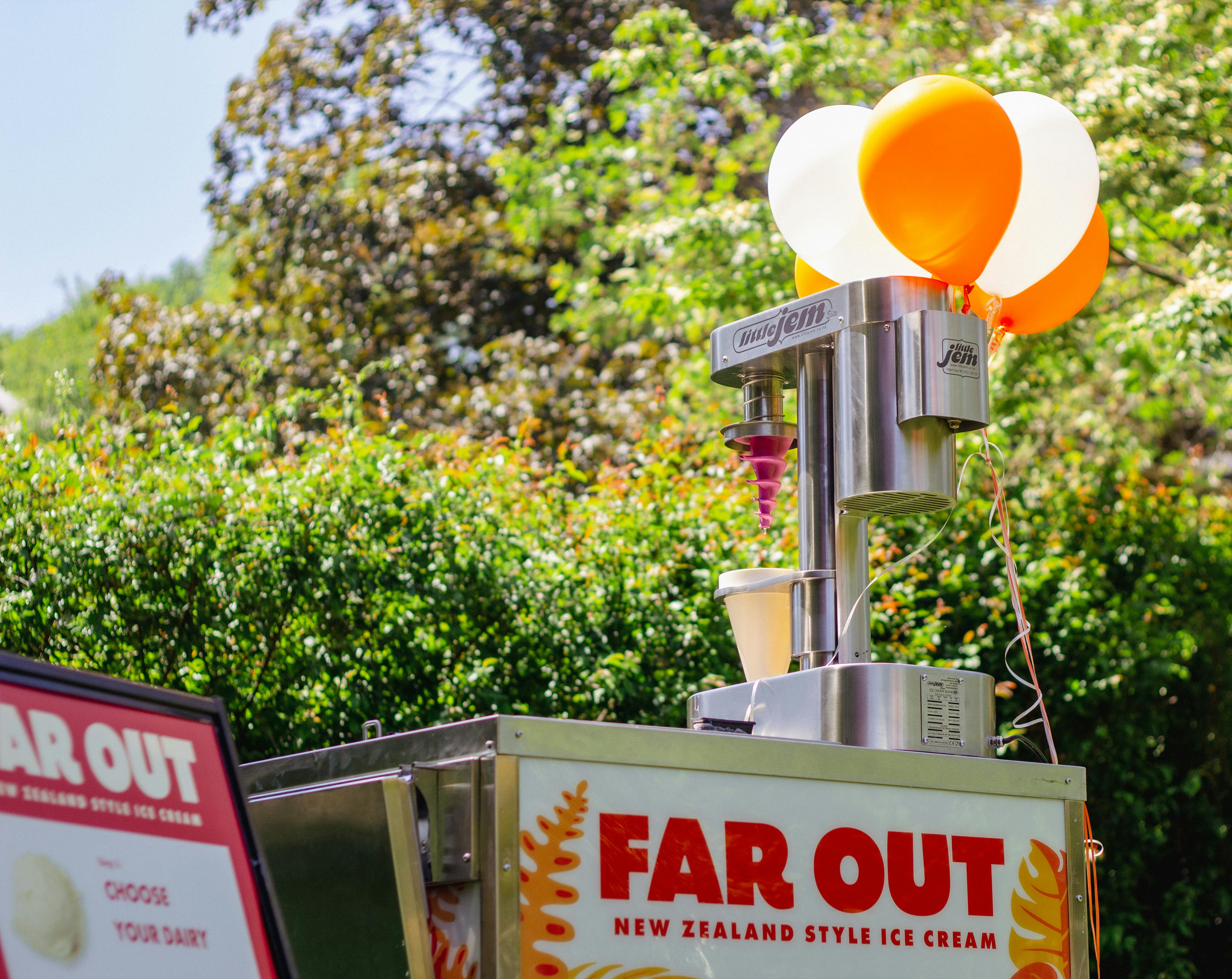 Featured photo from Far Out Ice Cream