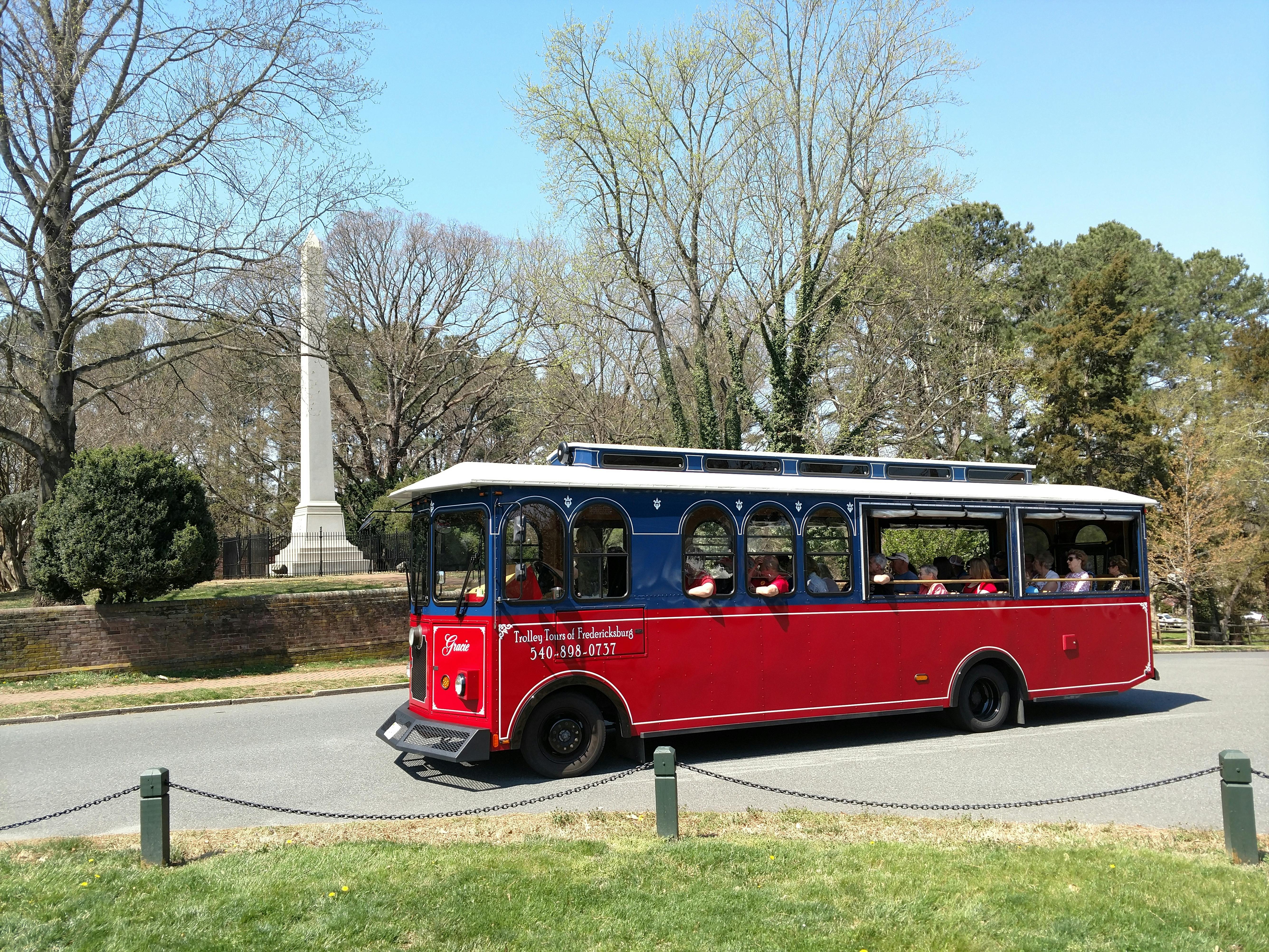 Cover photo of Fredericksburg Trolley