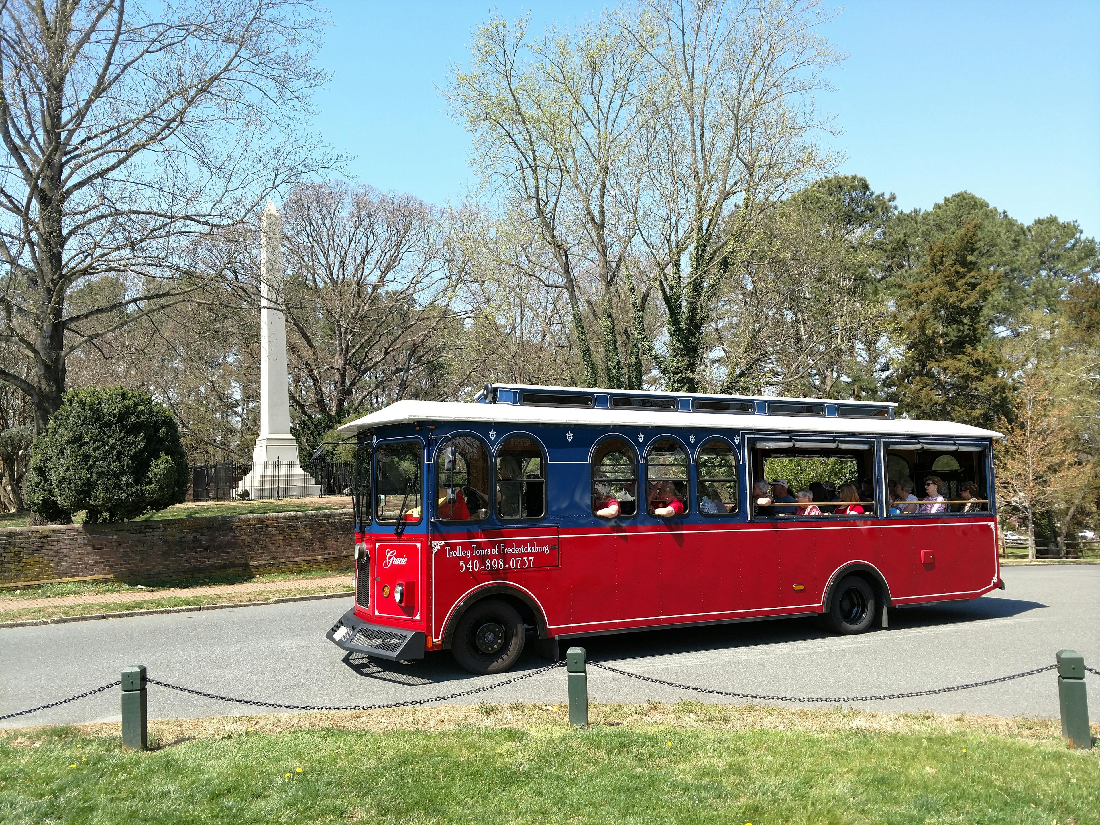 Cover photo of Fredericksburg Trolley