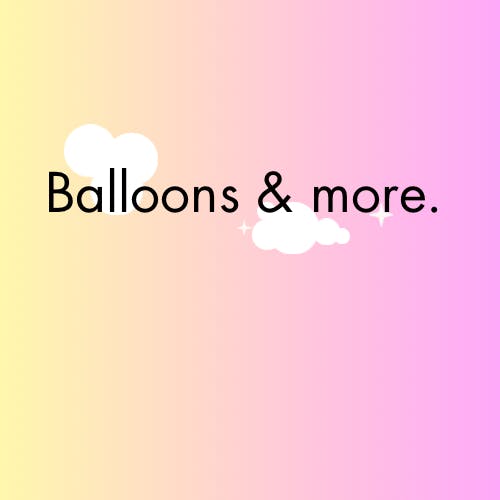 Featured photo from Colorful Clouds Balloons & More