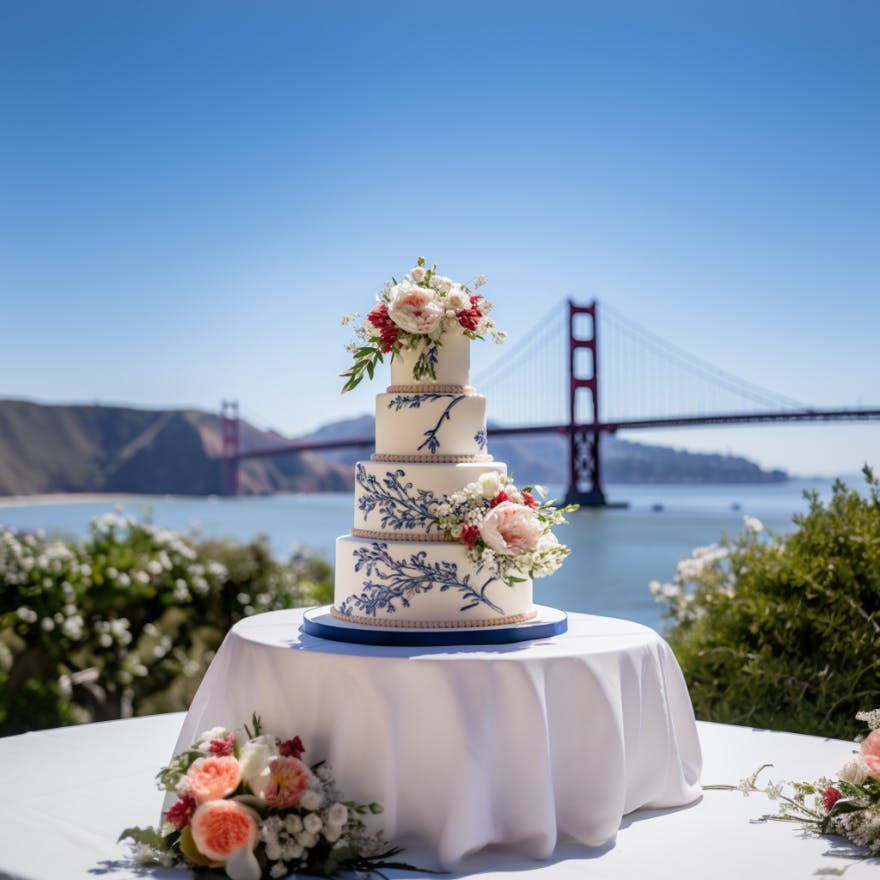 Featured photo from Marin Cake Stuido