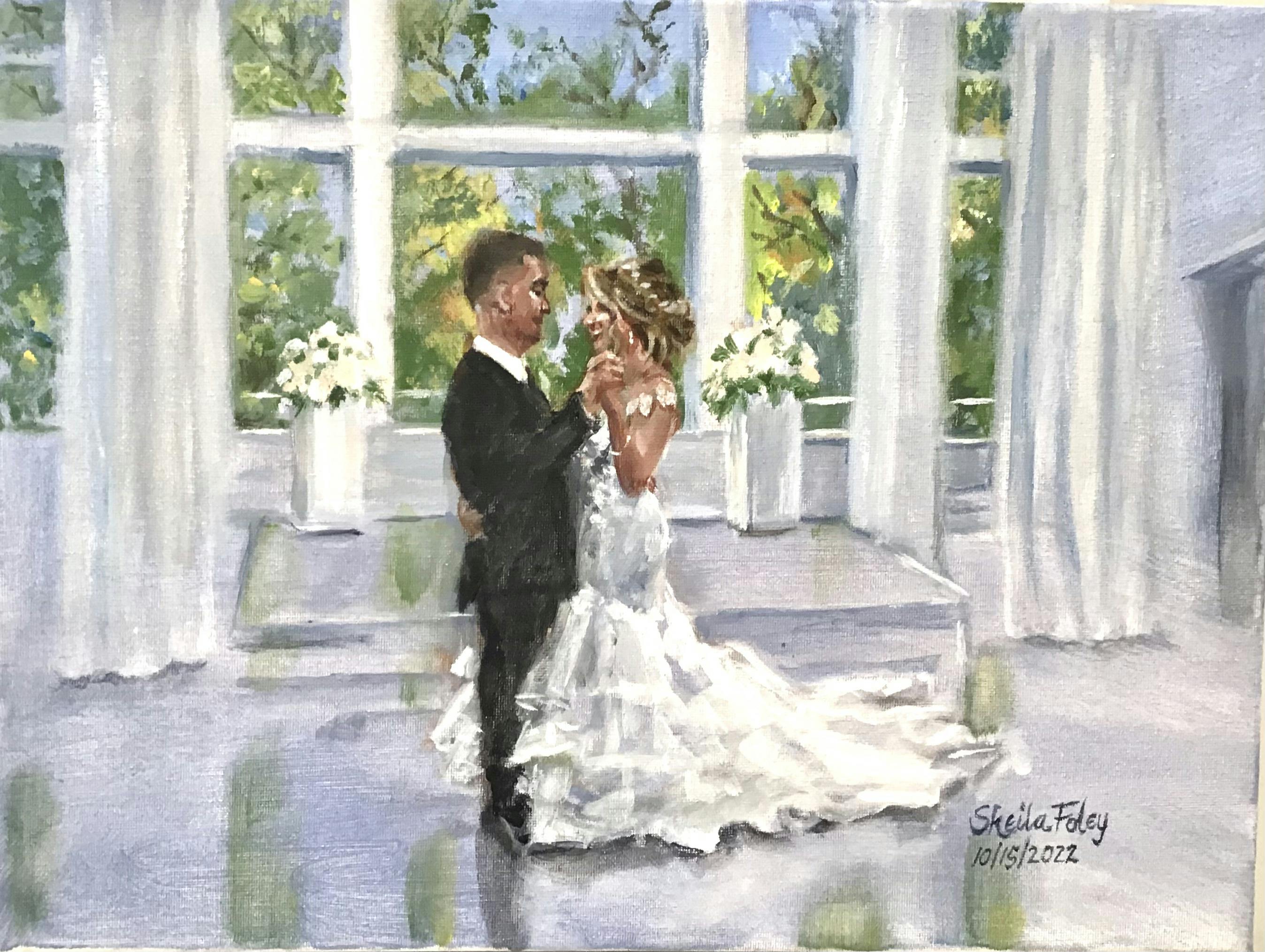 Featured photo from Sheila Foley | Event Painter