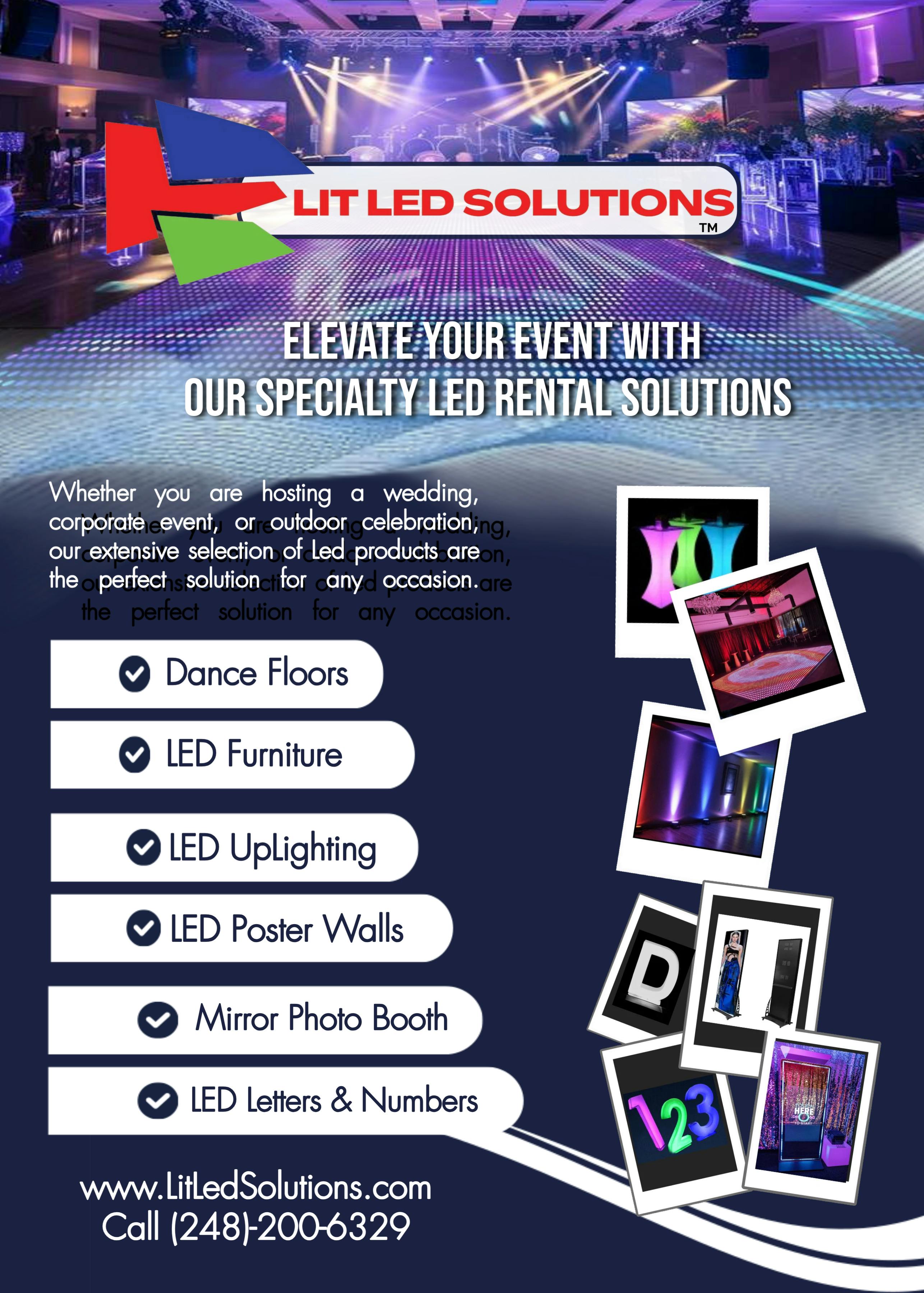 Featured photo from Lit Event Rental Solutions