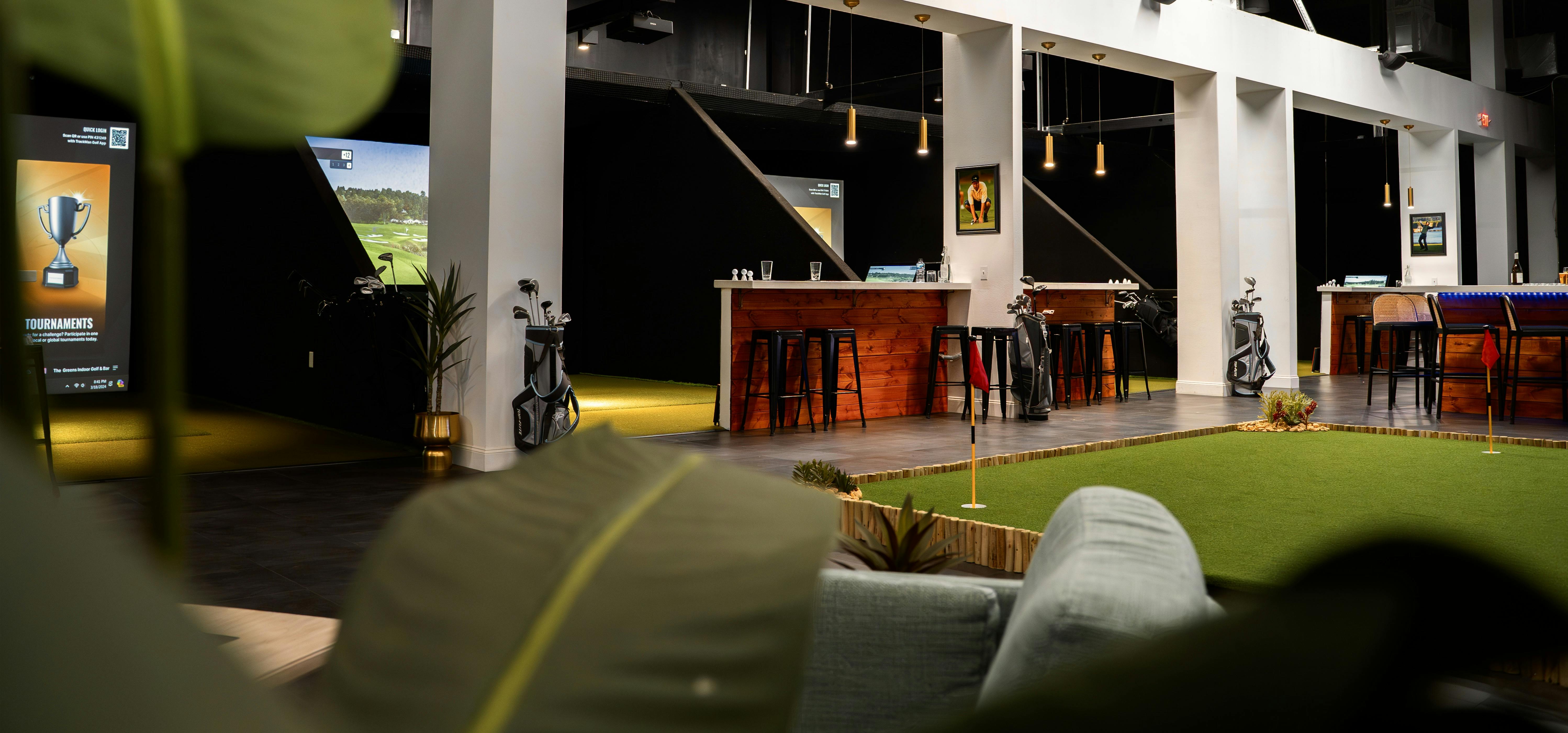 Featured photo from The Greens Indoor Golf & Bar