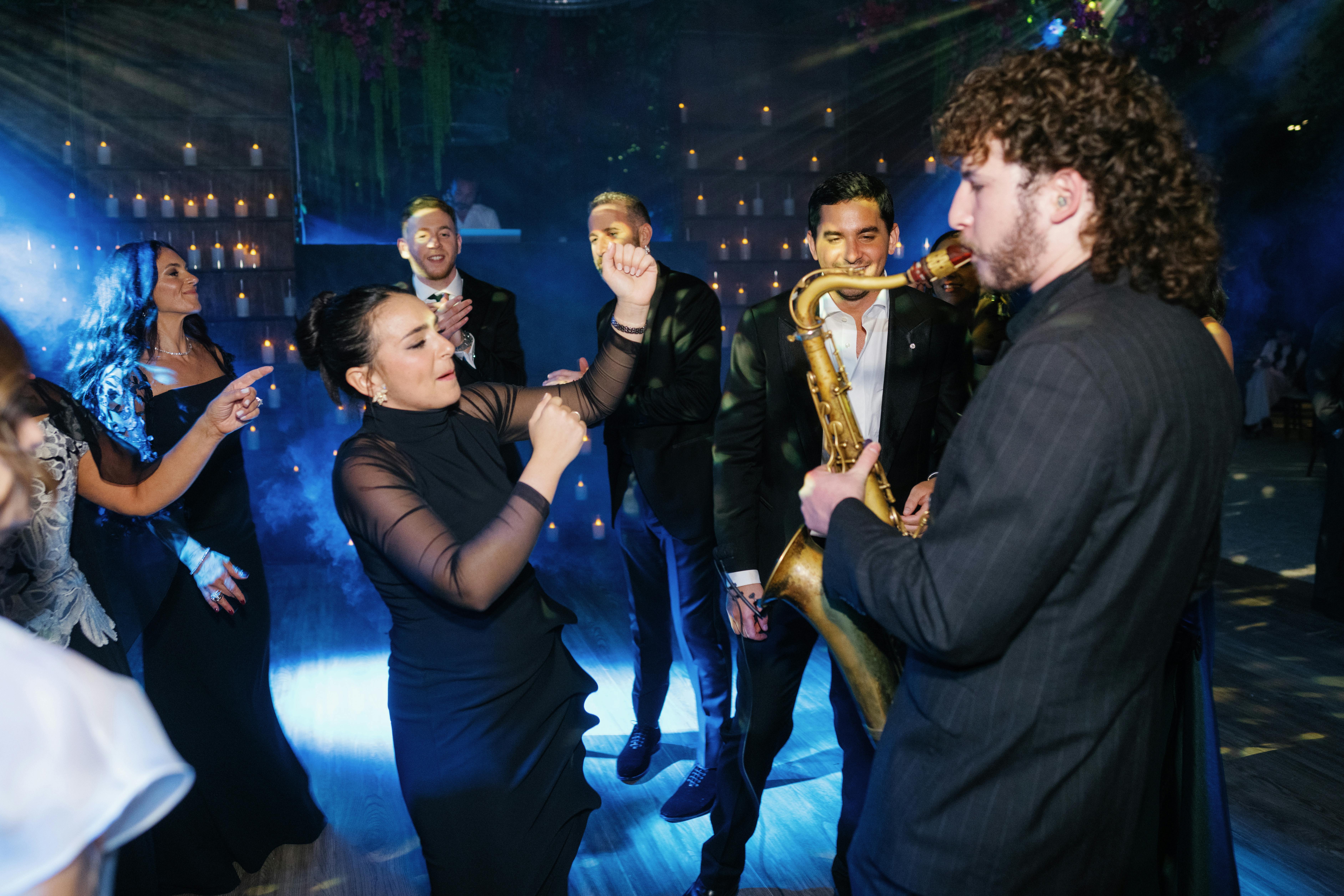 Cover photo of Aiden on Sax