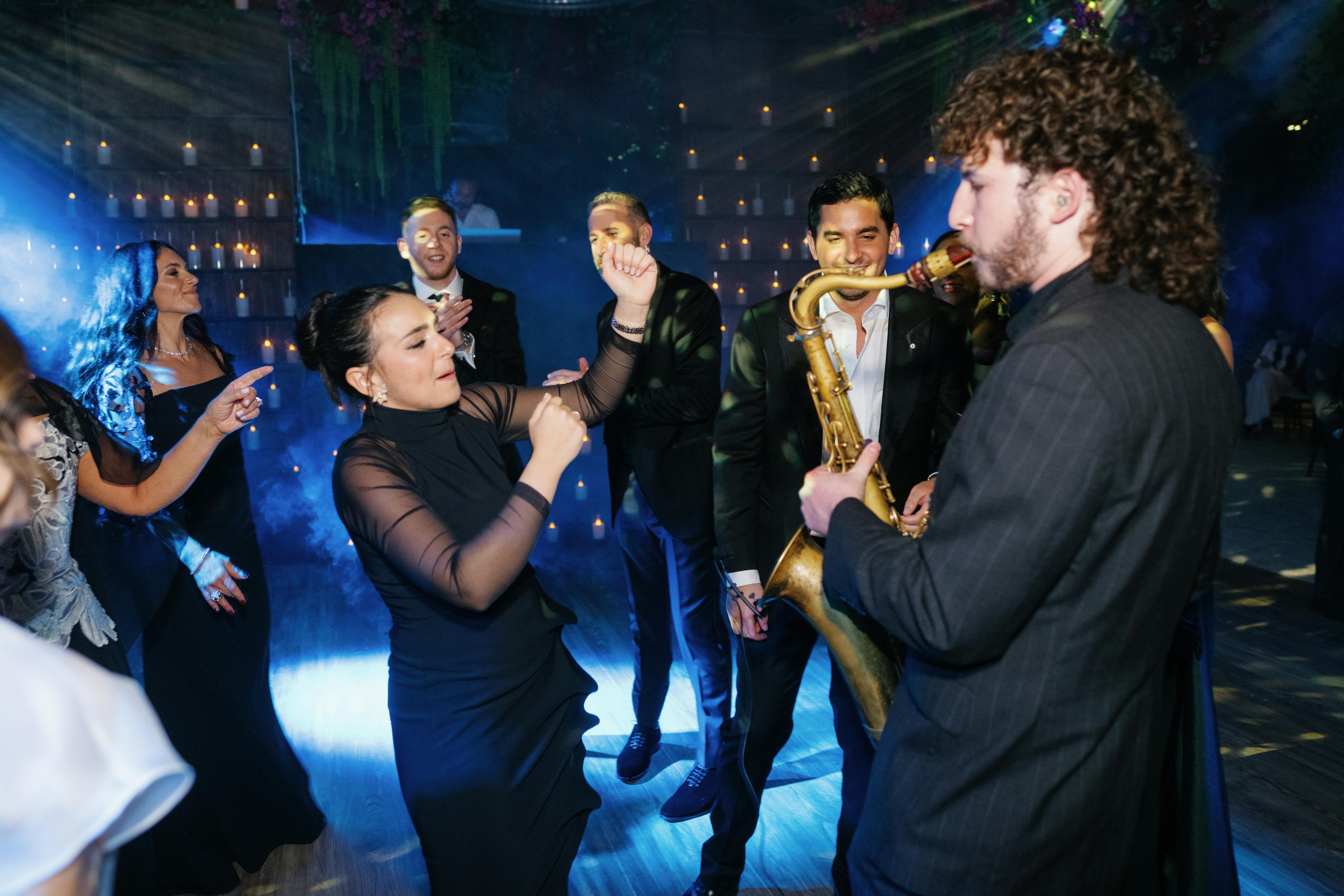 Cover photo of Aiden on Sax