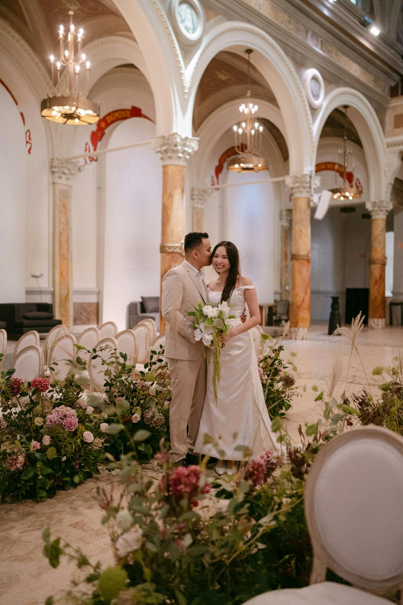 Featured photo from PoshVows