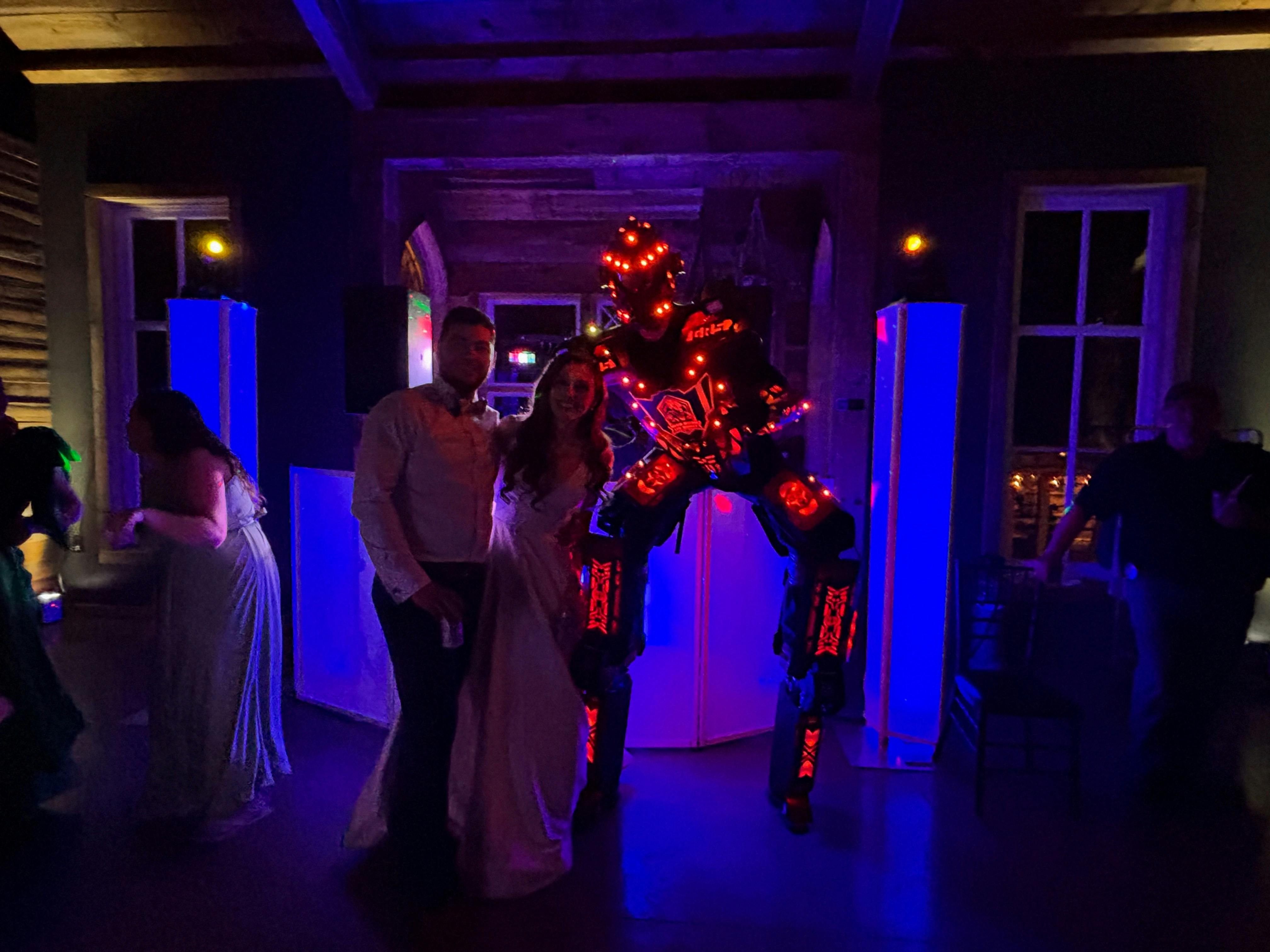Featured photo from Head-Rush led robot