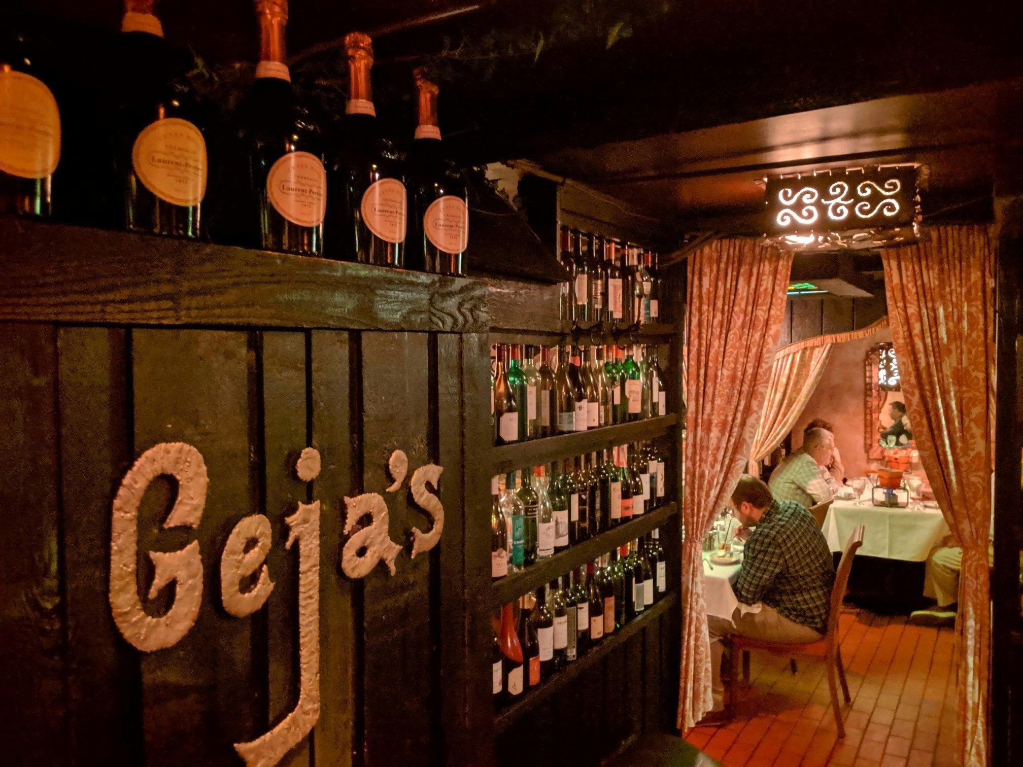 Featured photo from Geja's Cafe
