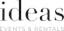 Logo for Ideas Event Styling