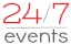 Logo for 24/7 Events