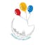 Logo for Crescent City Balloons