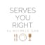 Logo for Serves You Right Catering
