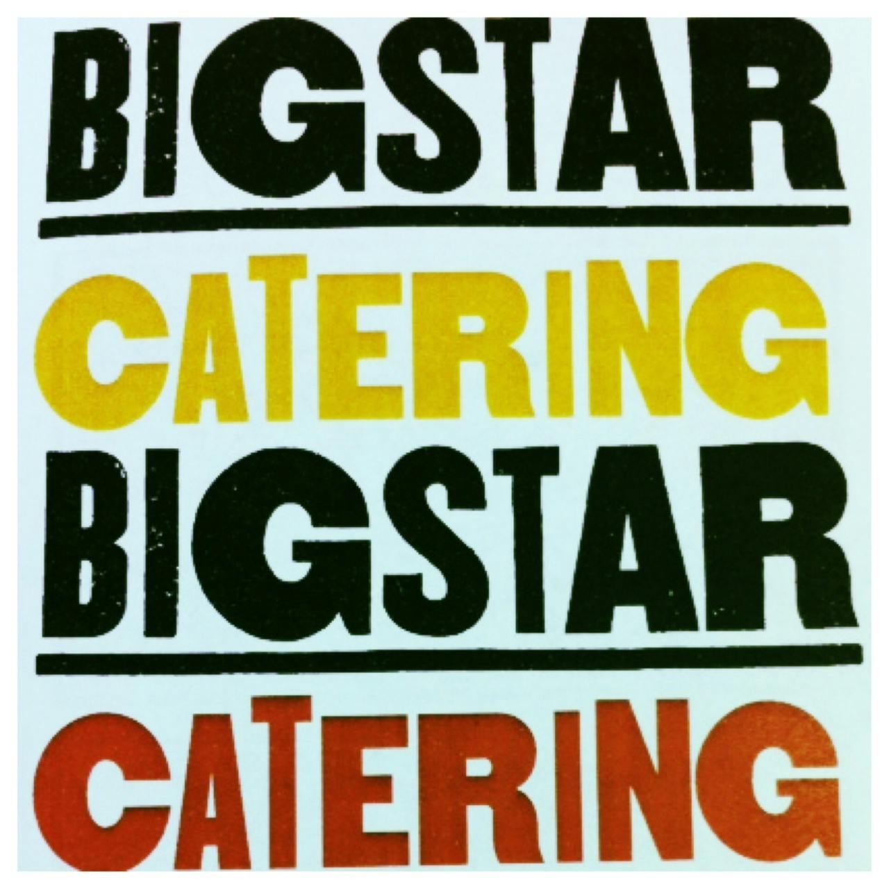 Logo for Big Star Catering
