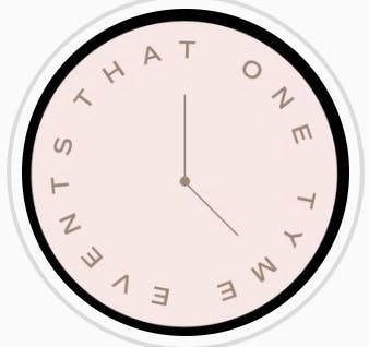 Logo for That One Tyme Events