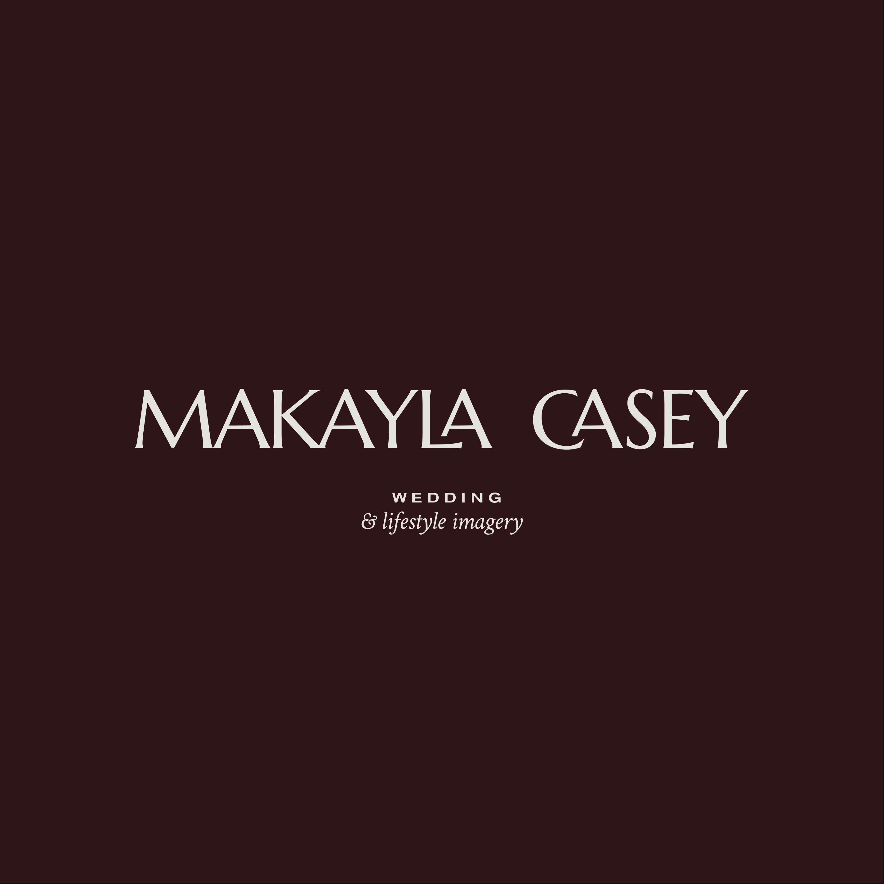Logo for Makayla Casey Photography