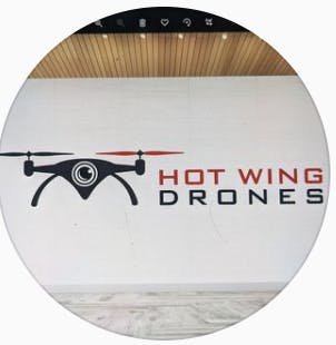 Logo for Hot Wing Drones