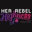 Logo for Her Rebel Highness Productions