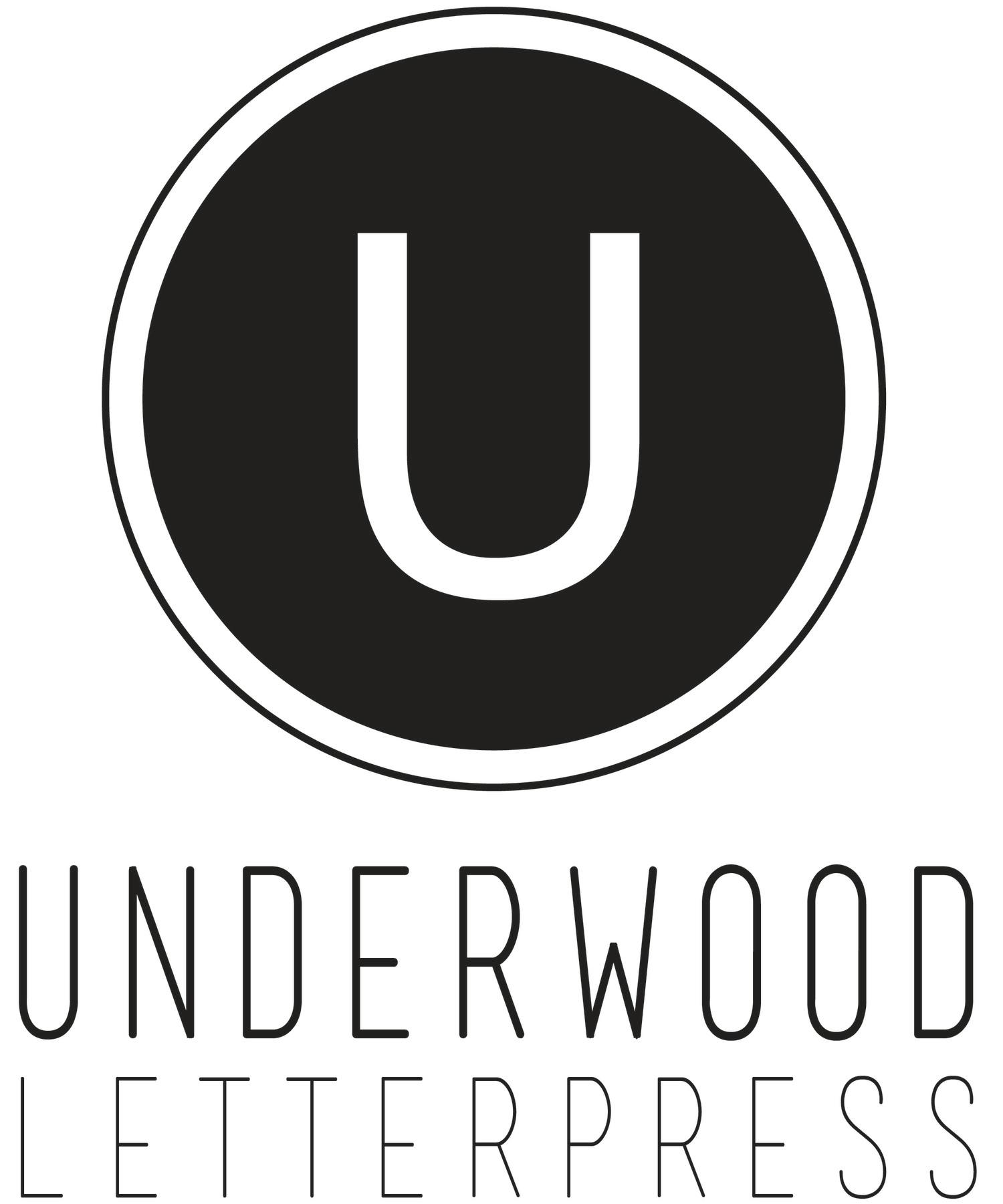 Logo for Underwood Letterpress