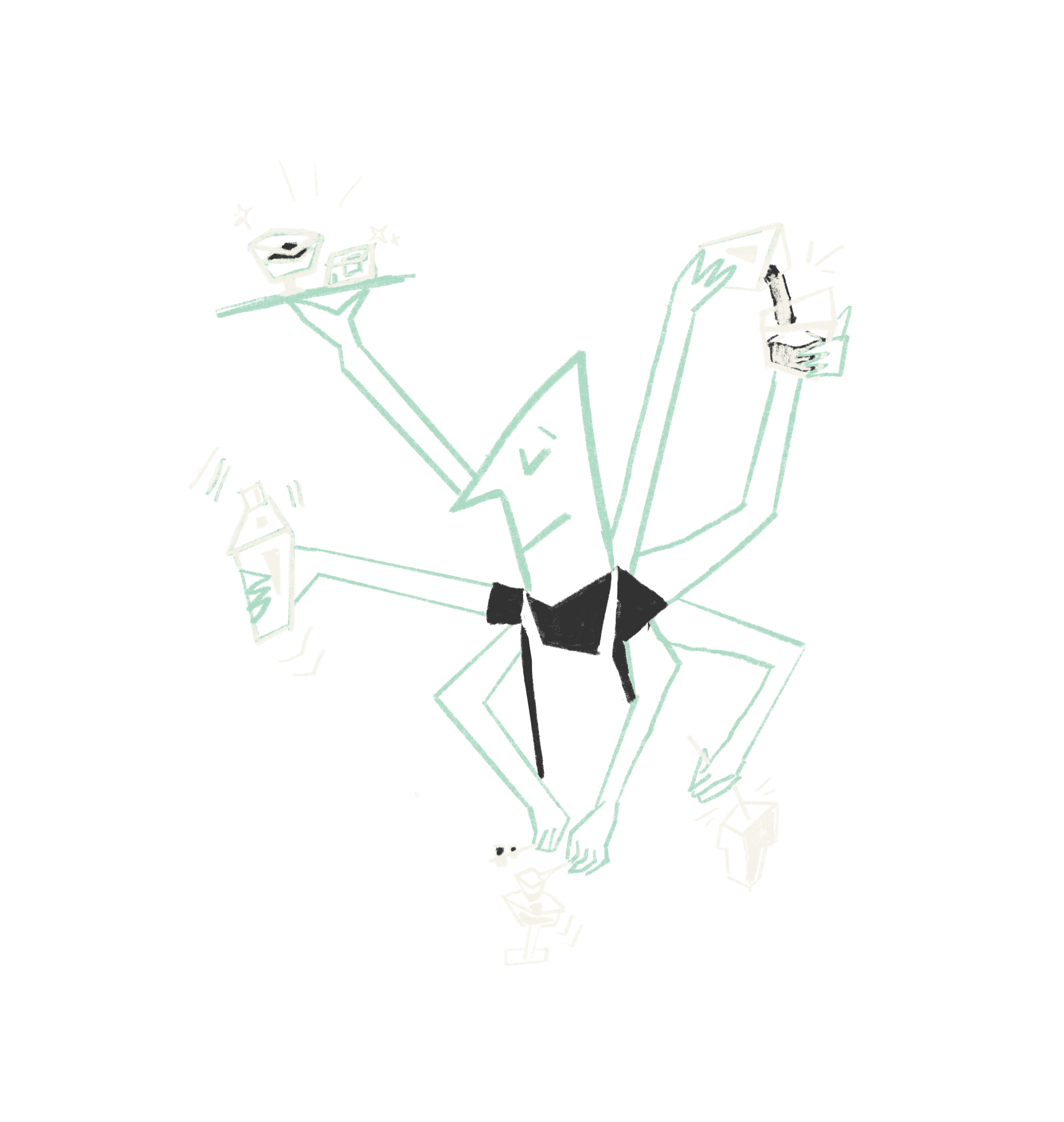 Logo for Little Vice Cocktail Group