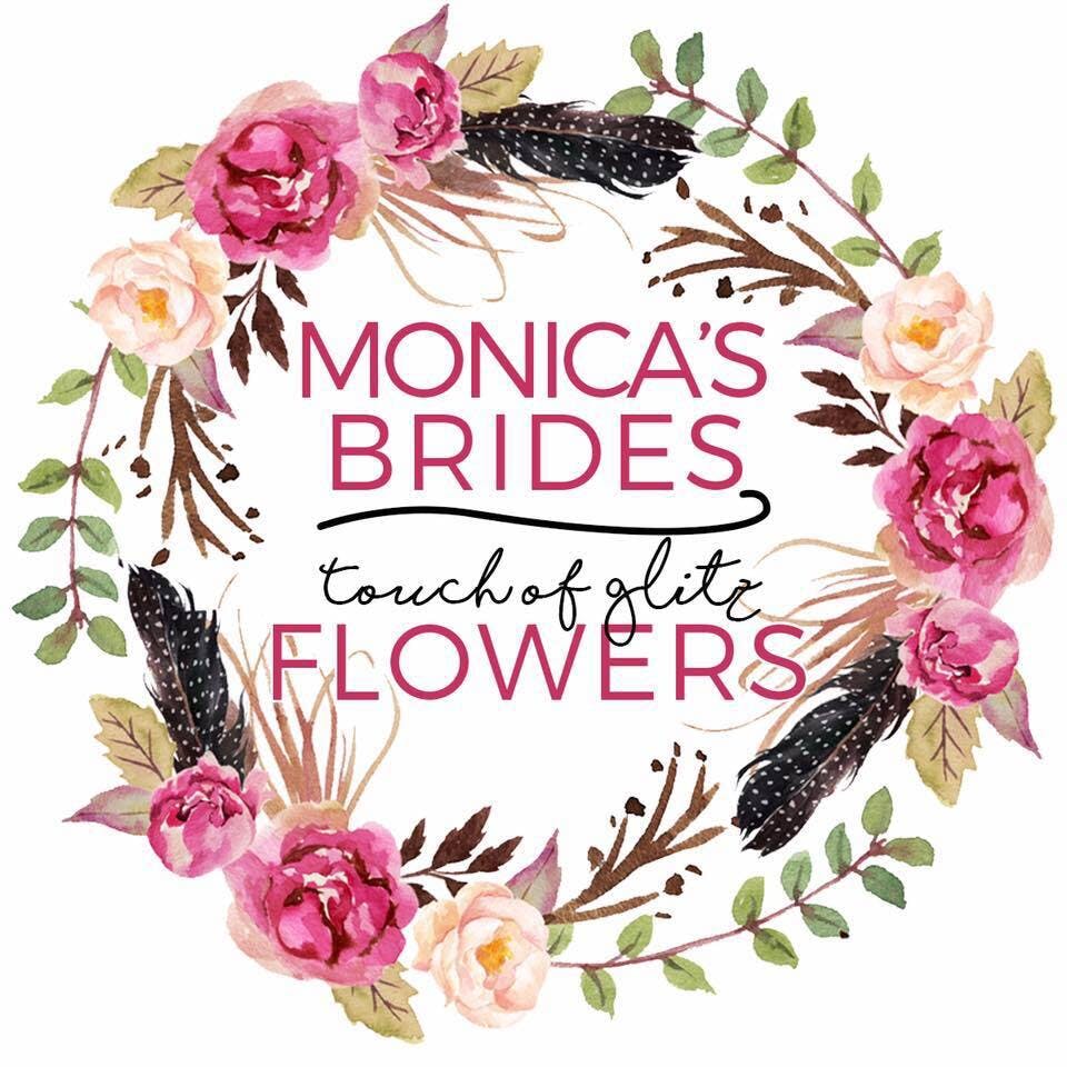 Logo for Monica's Brides & Touch of Glitz Flowers